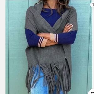 NWOT Lucky Brand Scarf w/ Long Fringe